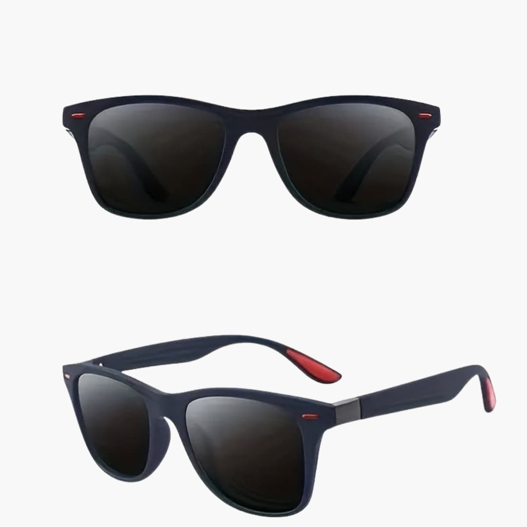 Women's Sunglasses with Square Frame and Mirrored Lenses