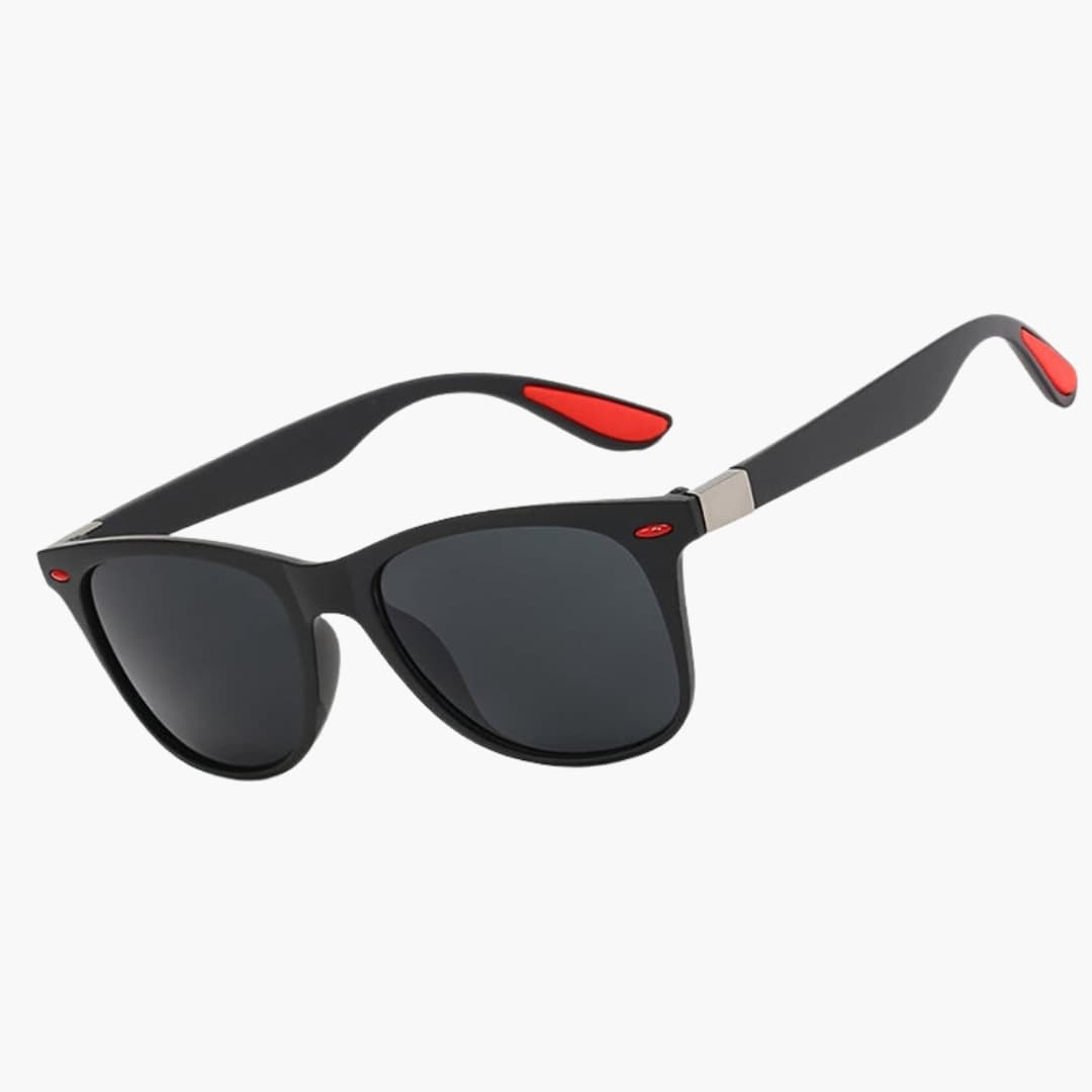 Women's Sunglasses with Square Frame and Mirrored Lenses