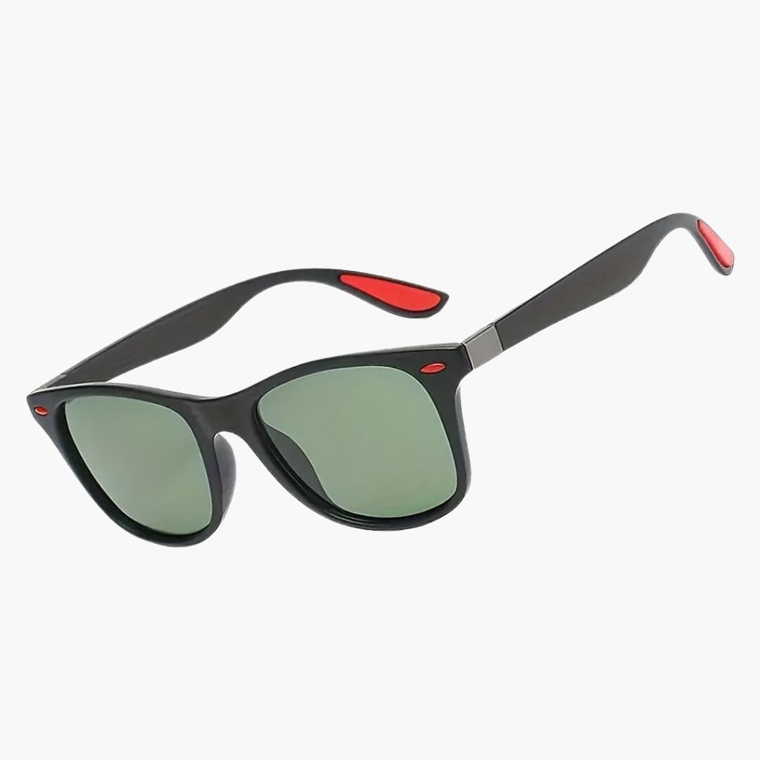 Women's Sunglasses with Square Frame and Mirrored Lenses