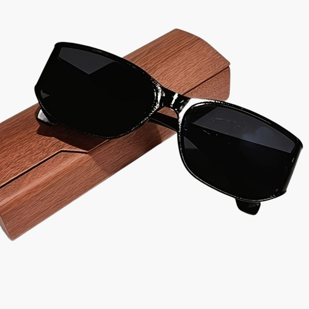 Women's Sunglasses with Wrap Frame and UV400 Lenses
