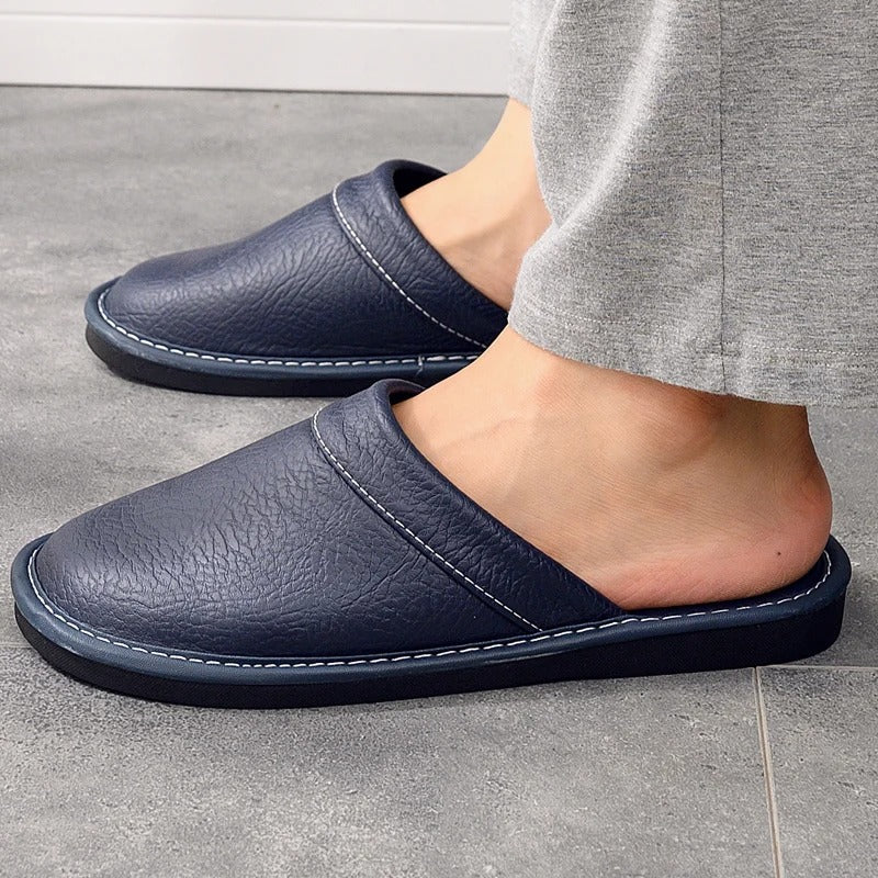 Xavier | Men’s Leather Slippers