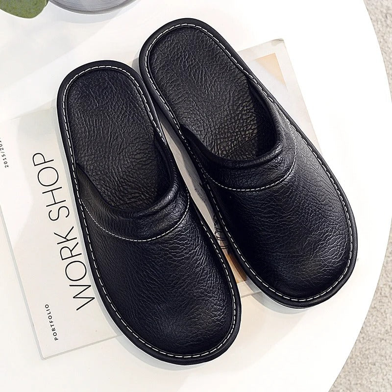 Xavier | Men’s Leather Slippers