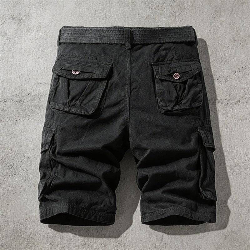 Tommy | Cotton Cargo Shorts