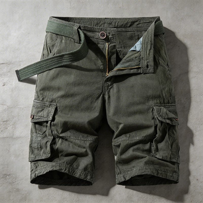 Tommy | Cotton Cargo Shorts