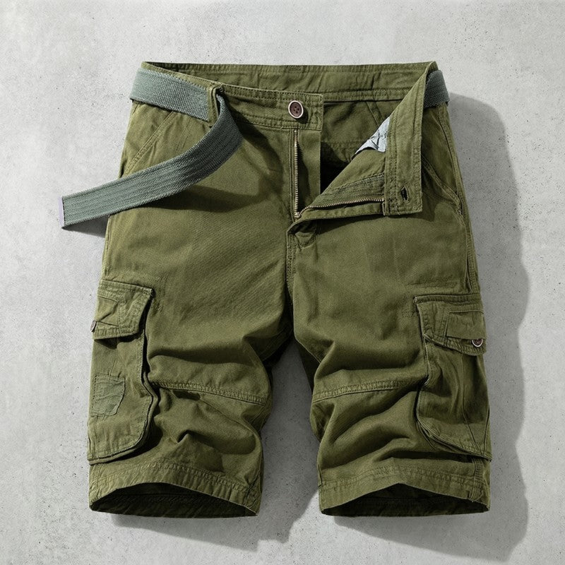 Tommy | Cotton Cargo Shorts
