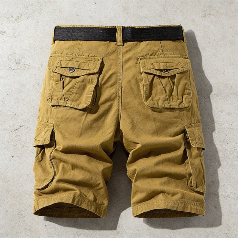 Tommy | Cotton Cargo Shorts