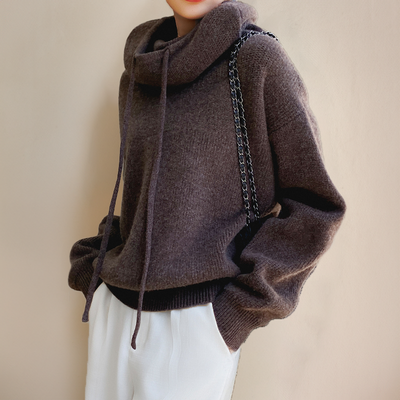 Sheila - Cozy Hooded Pullover Style