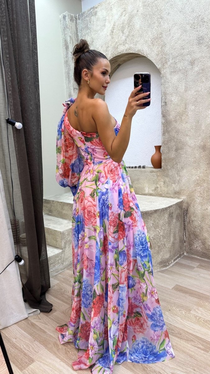 Rosie | Floral Galas Maxi dress for Formal Occasions