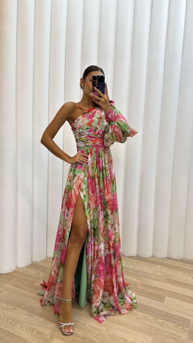 Rosie | Floral Galas Maxi dress for Formal Occasions