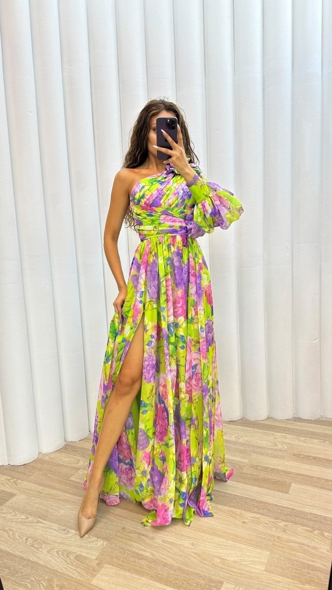 Rosie | Floral Galas Maxi dress for Formal Occasions