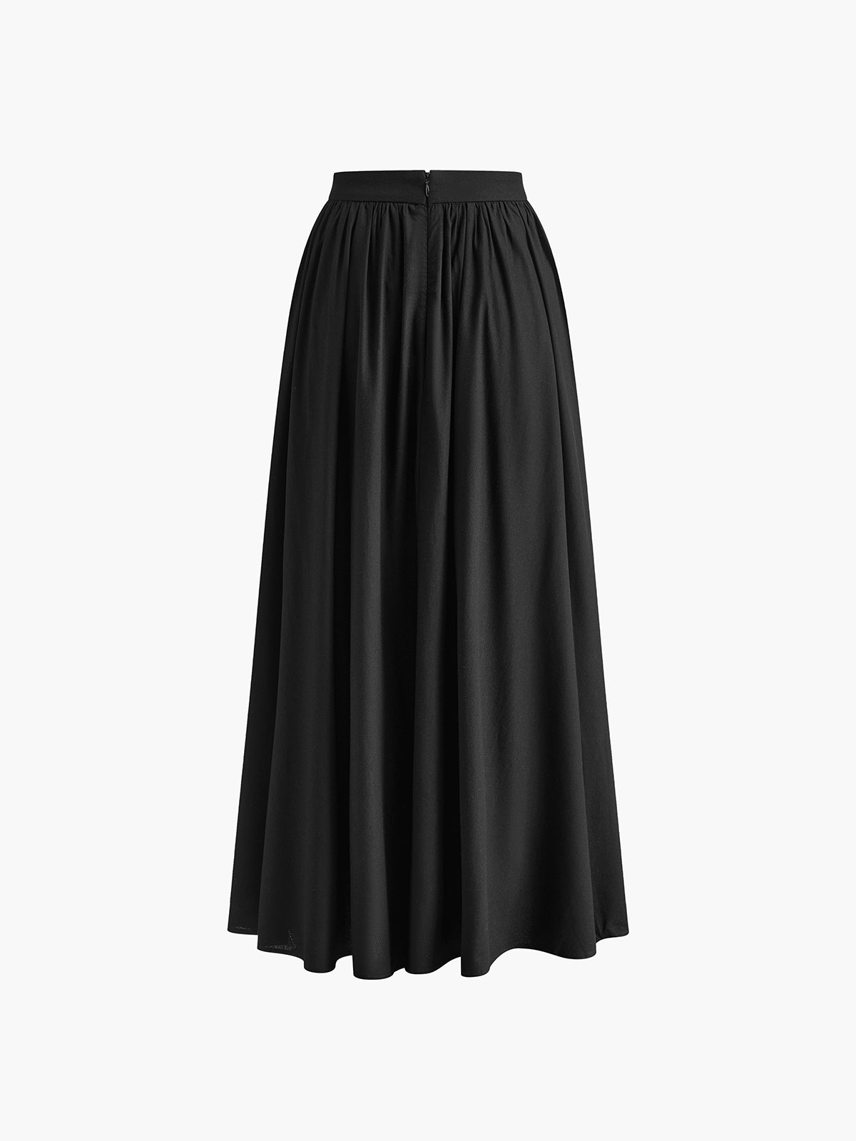 Molly | Ladies Boho High Waist Pleated A-Line Maxi Skirt Set