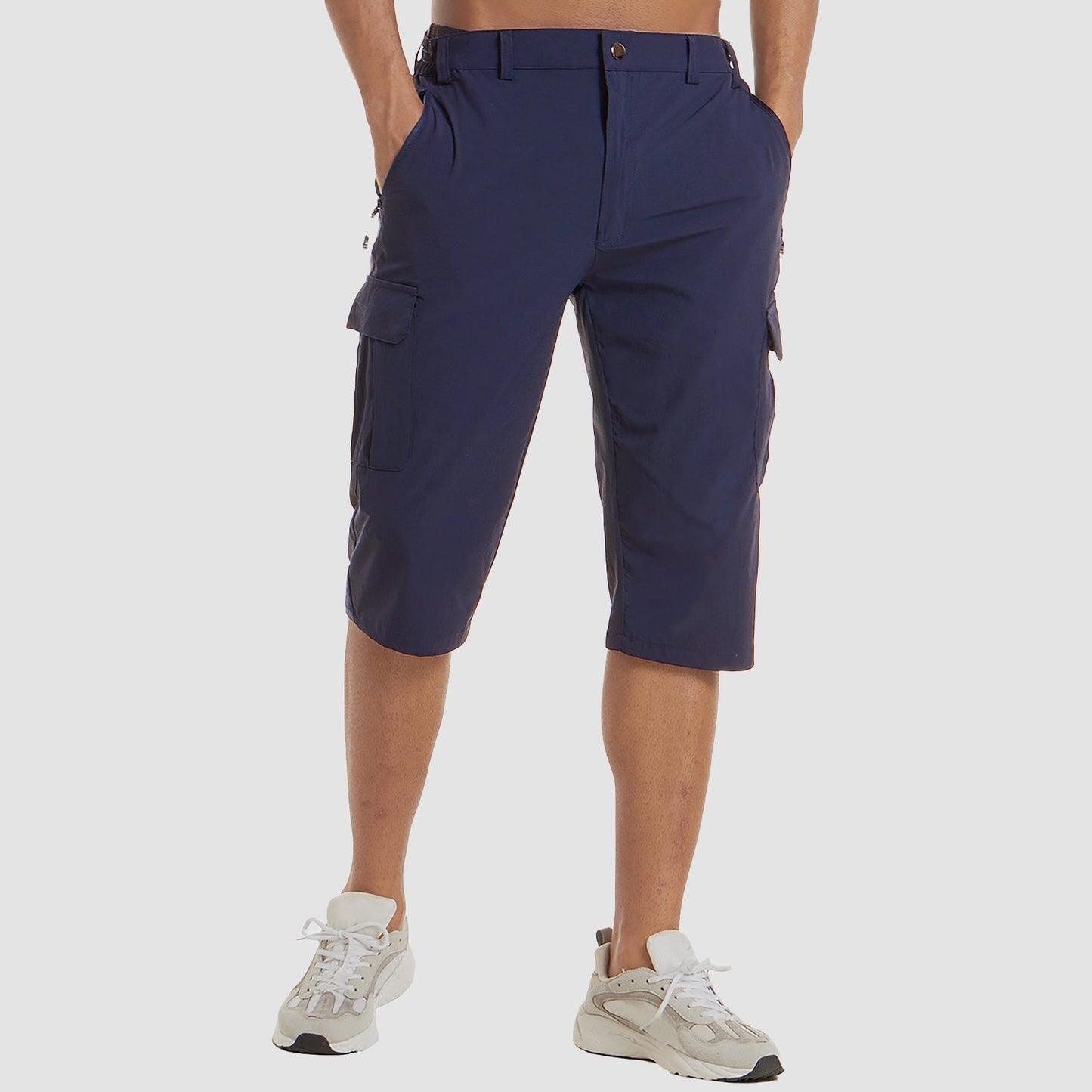 Rory | Men's Cargo Pocket Casual Knee Length Shorts