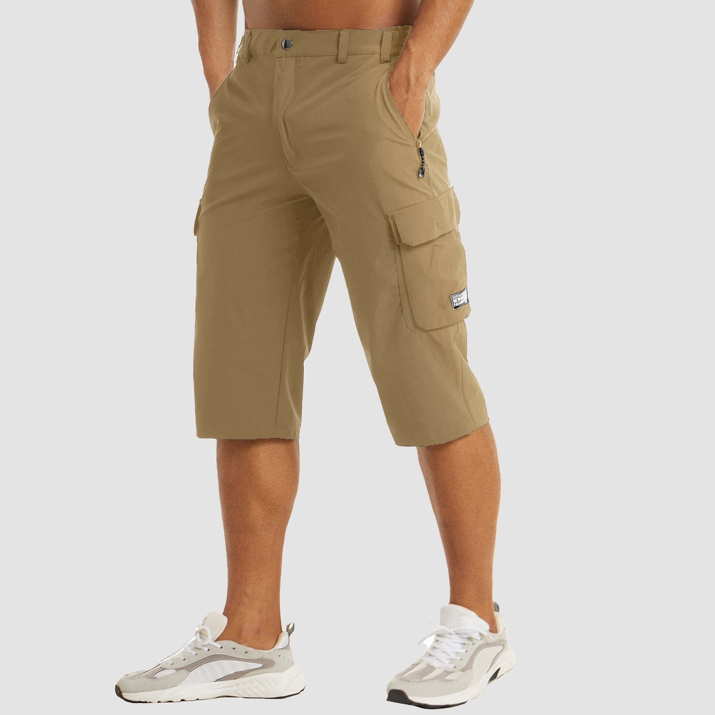 Rory | Men's Cargo Pocket Casual Knee Length Shorts