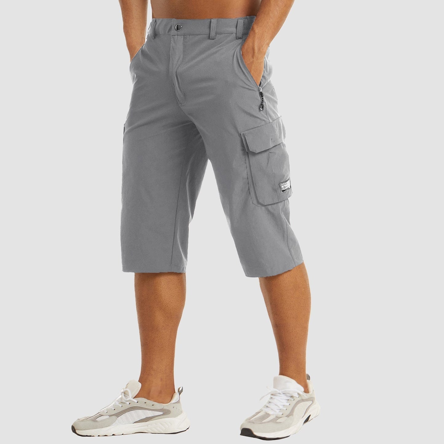 Rory | Men's Cargo Pocket Casual Knee Length Shorts
