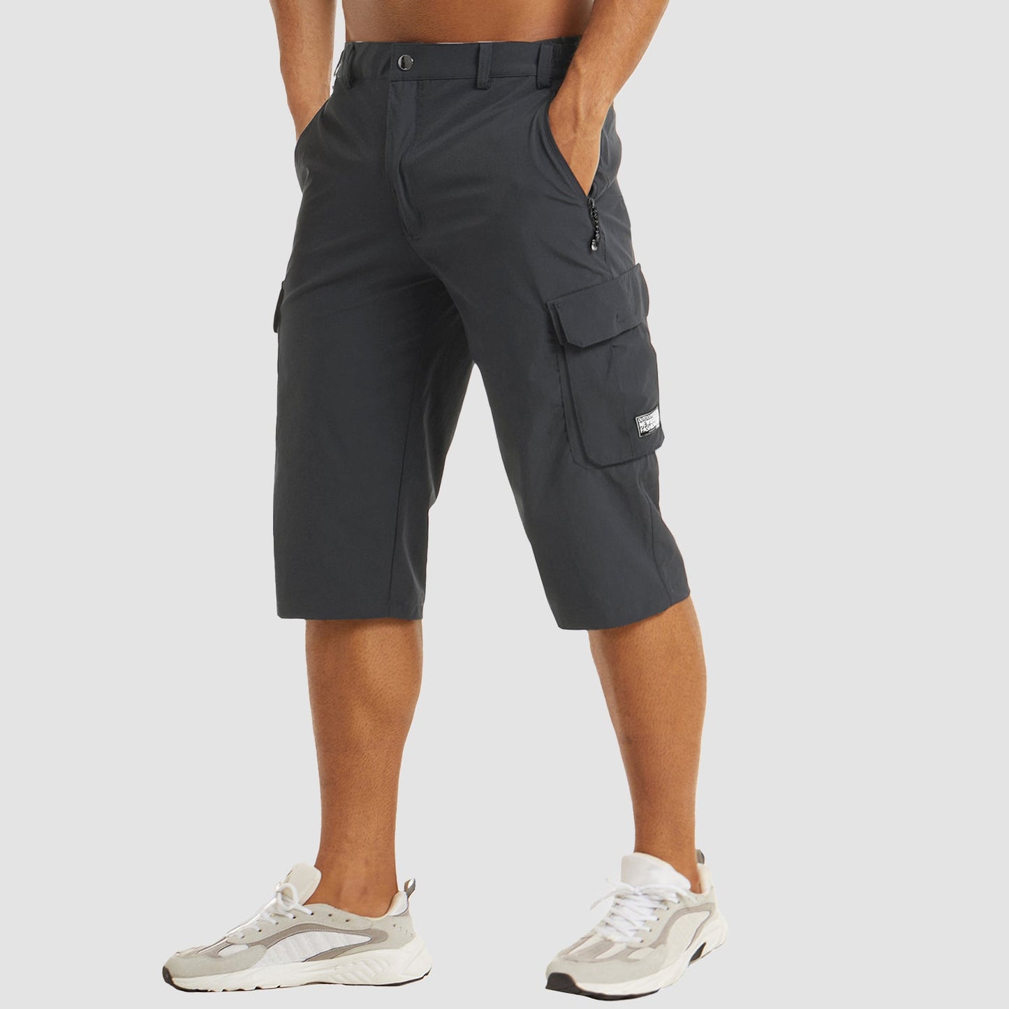 Rory | Men's Cargo Pocket Casual Knee Length Shorts