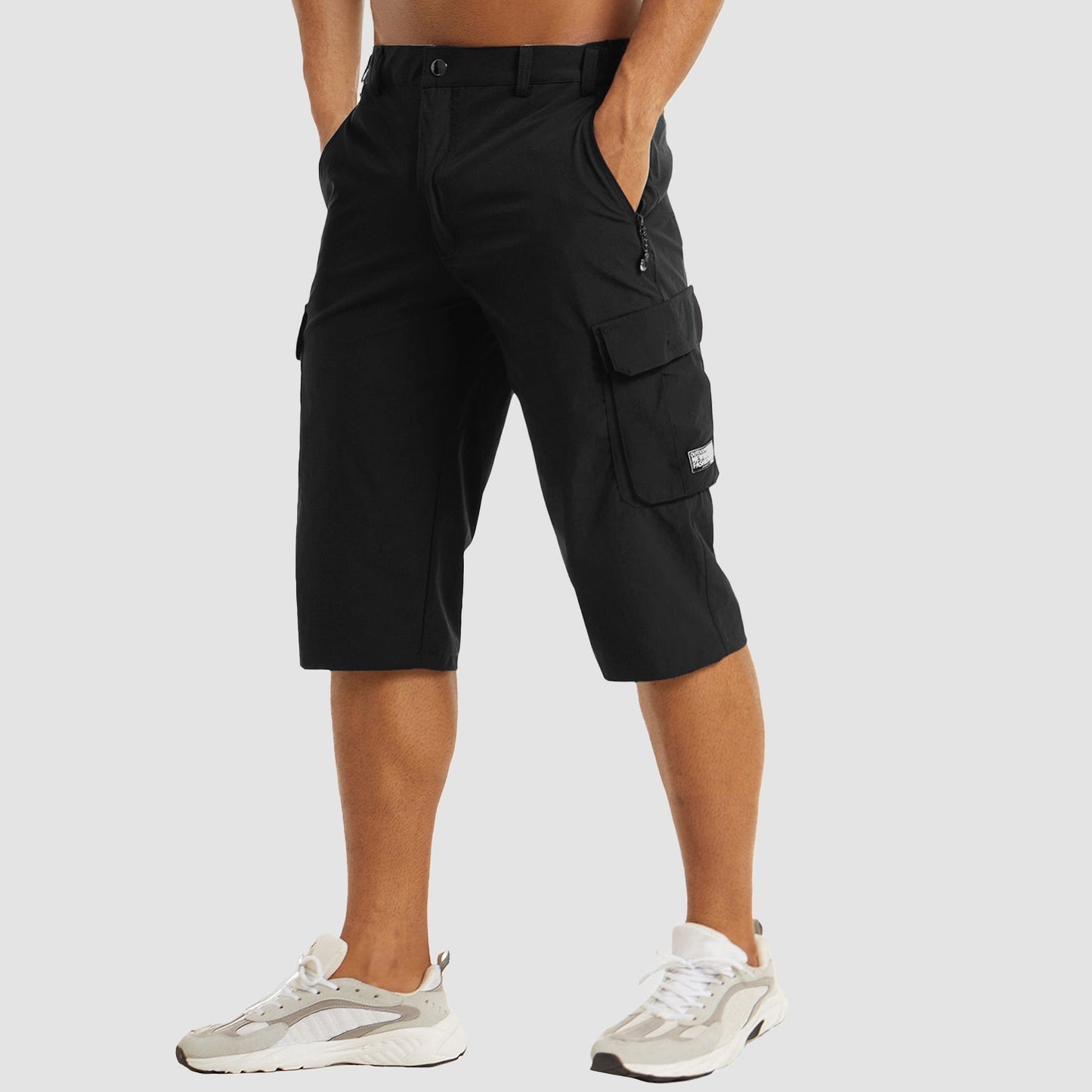 Rory | Men's Cargo Pocket Casual Knee Length Shorts