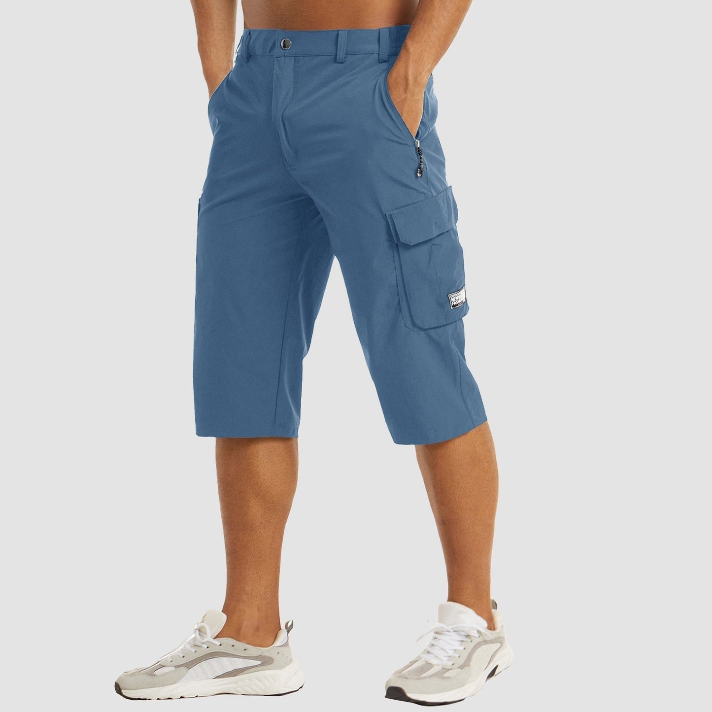 Rory | Men's Cargo Pocket Casual Knee Length Shorts
