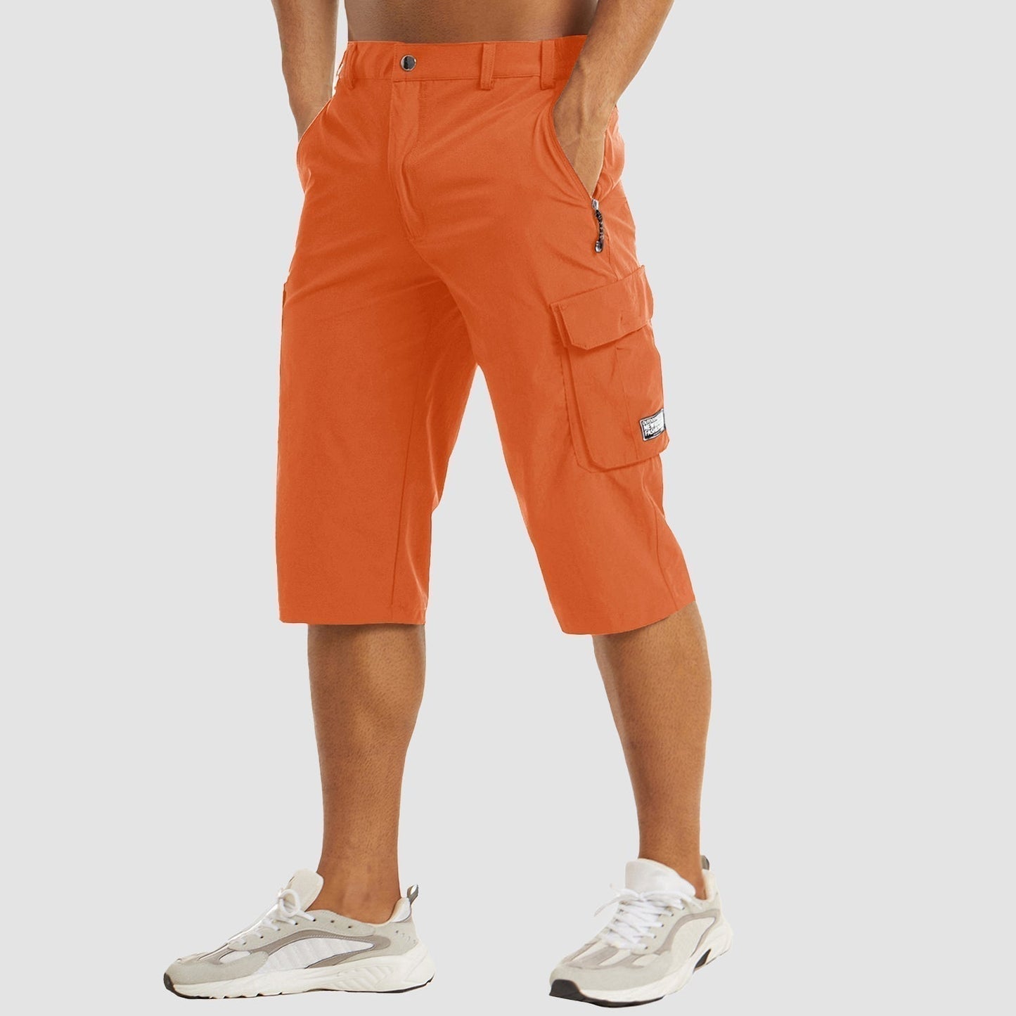 Rory | Men's Cargo Pocket Casual Knee Length Shorts