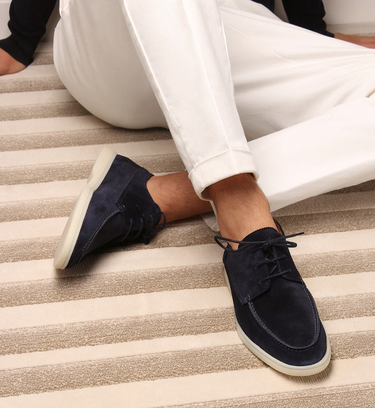 Lewis | Men's Lace Up Casual Walking Loafers Shoes