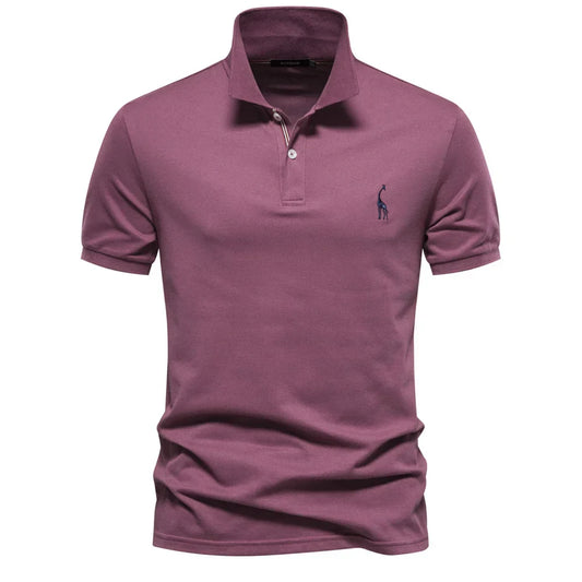 Austin | Men's Short Sleeve Button Polo Shirt