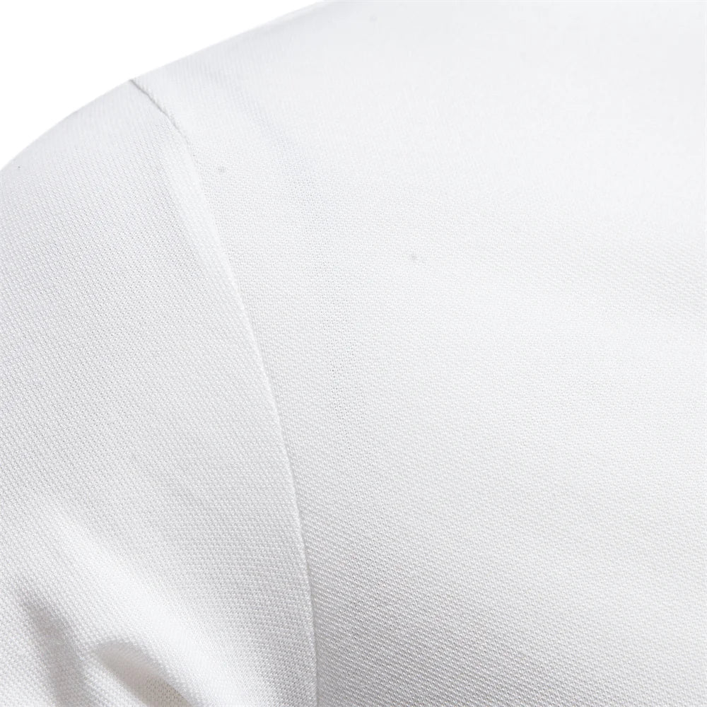 Clive | Men's Short Sleeve Button Polo Shirt