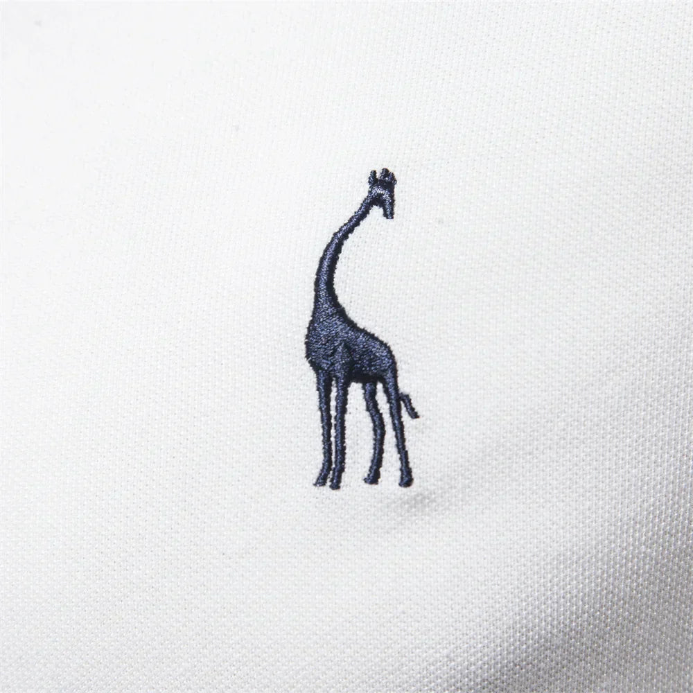 Clive | Men's Short Sleeve Button Polo Shirt