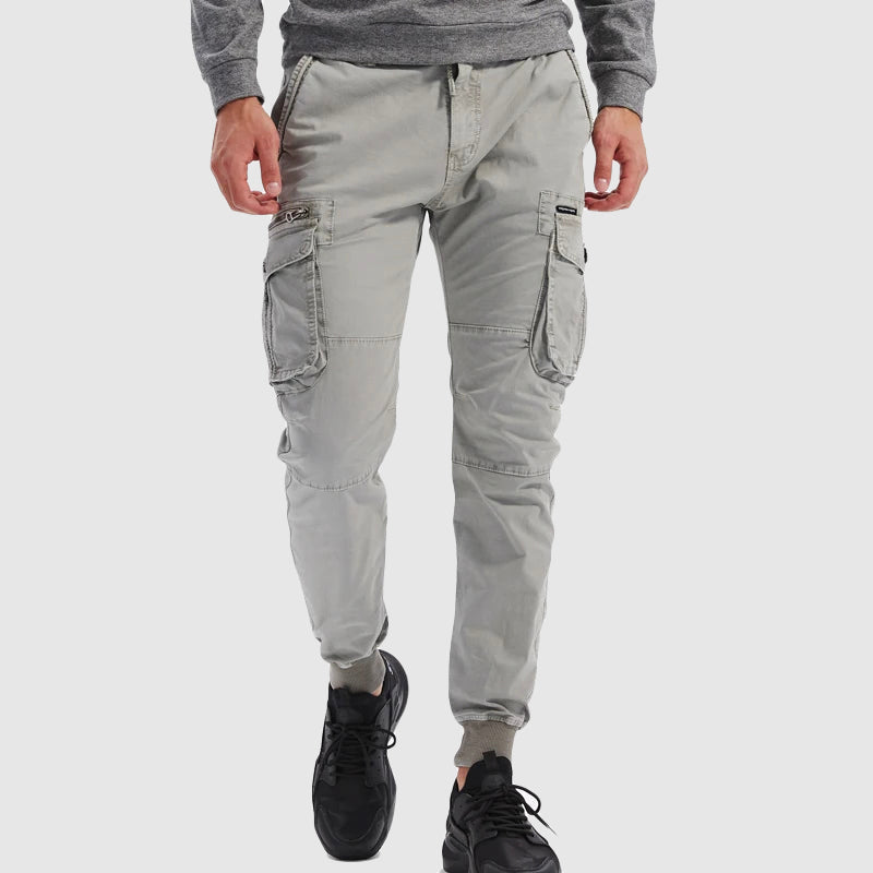Kristian | Men's Slim Fit Cargo Pocket Casual Pants