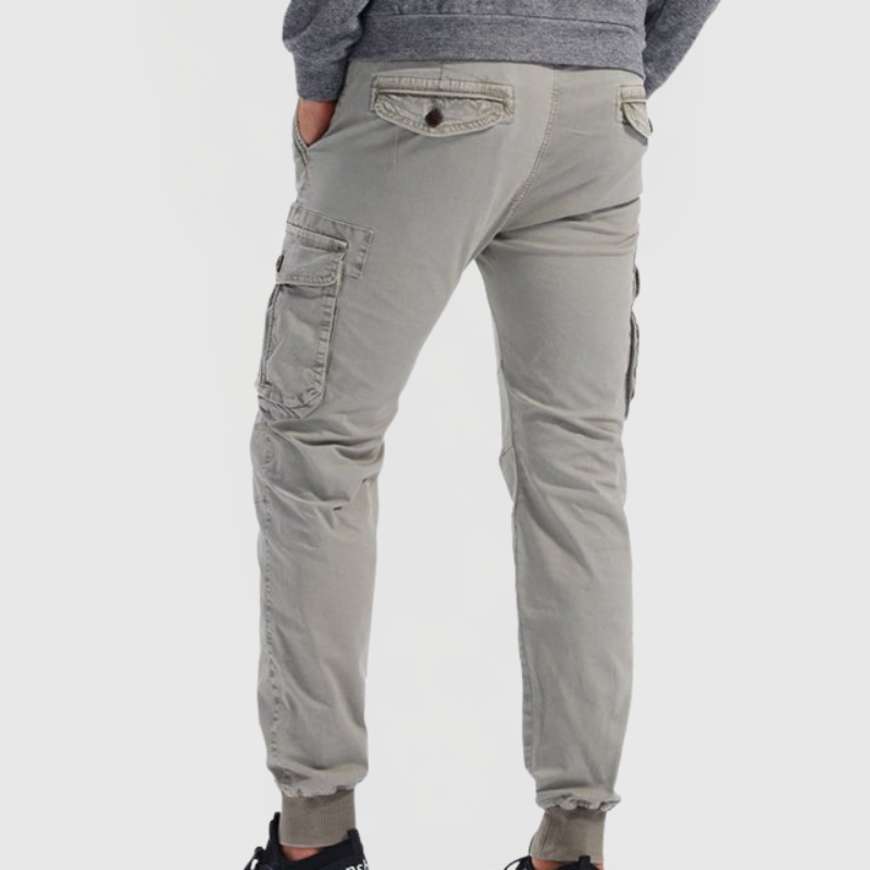 Kristian | Men's Slim Fit Cargo Pocket Casual Pants