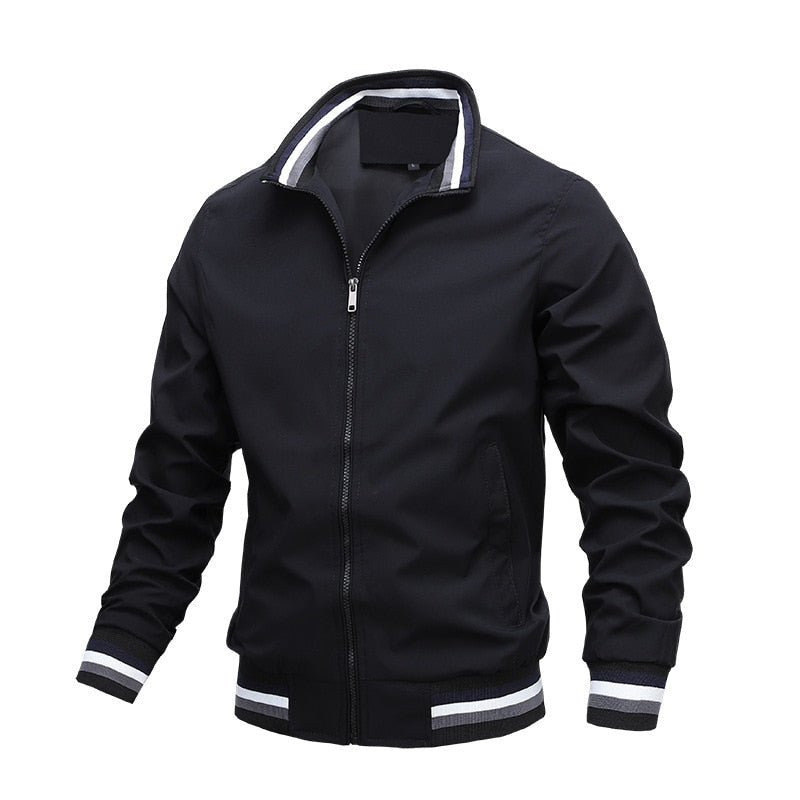 Branson | Zip Up Casual Classic Bomber Jacket