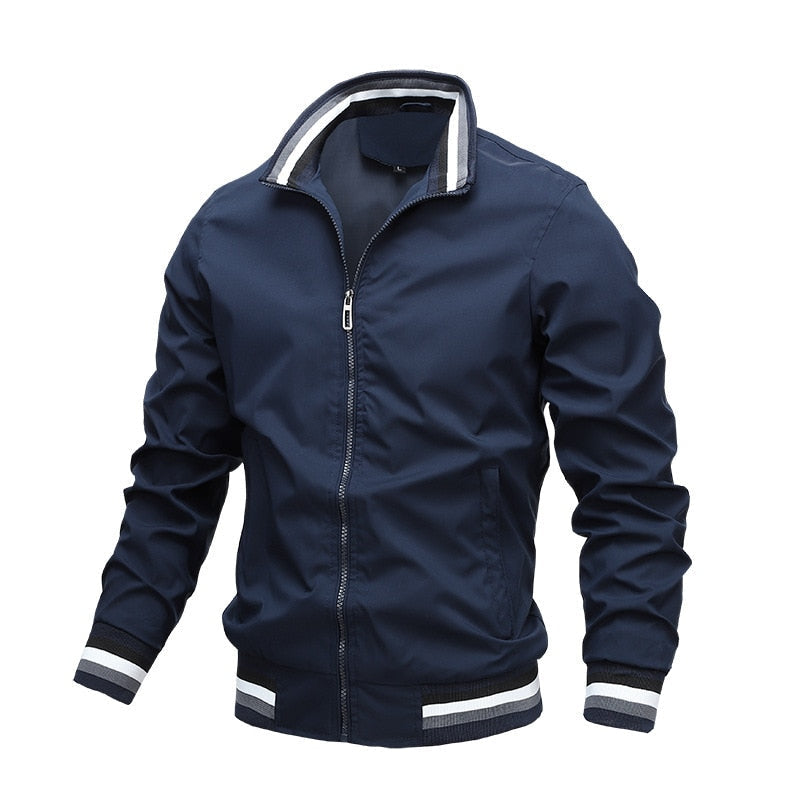 Branson | Zip Up Casual Classic Bomber Jacket