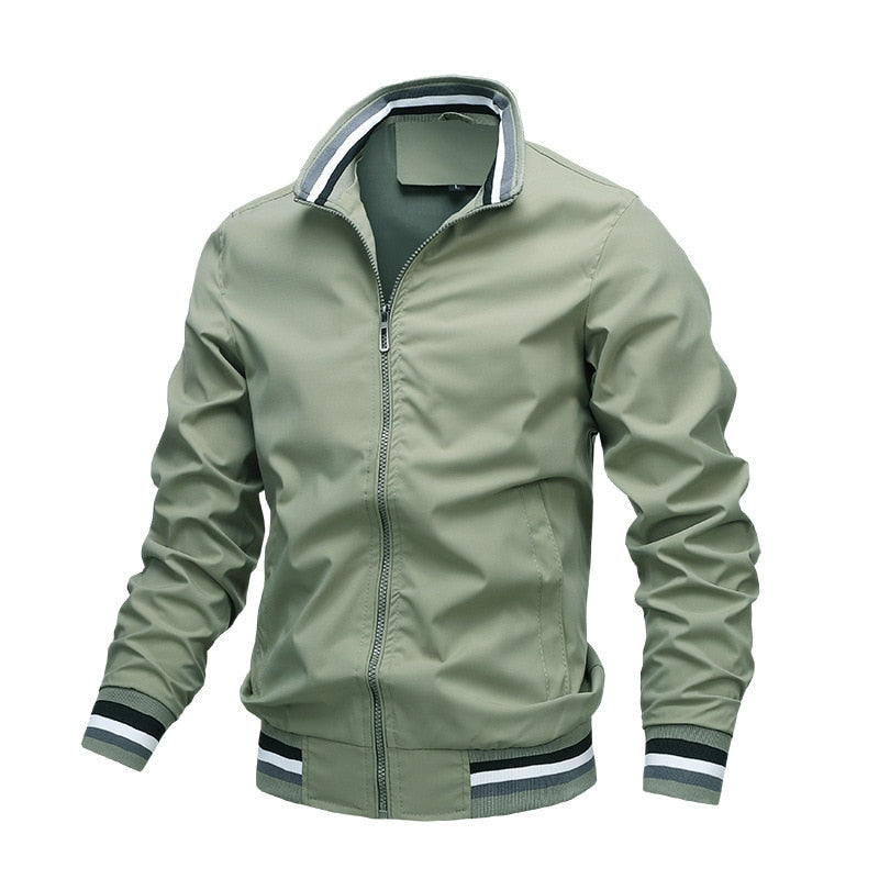 Branson | Zip Up Casual Classic Bomber Jacket