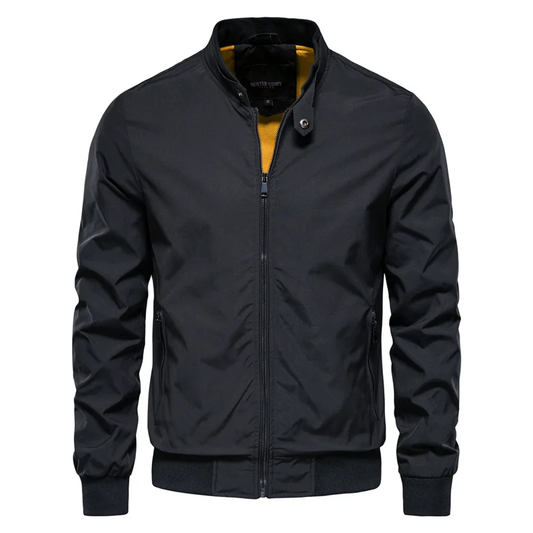 Aaron | Men's Zip Up Classic Bomber Jacket