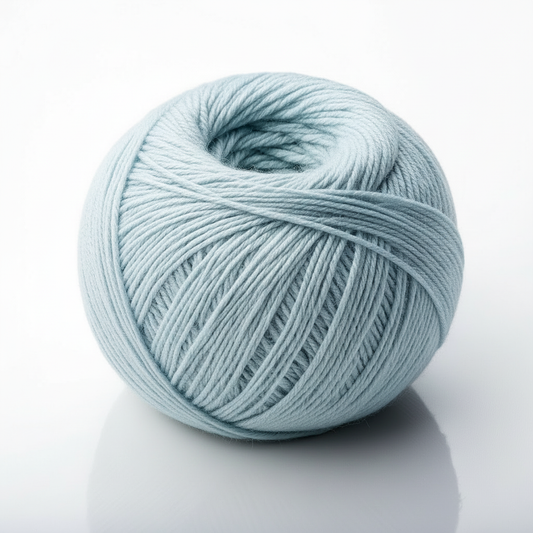 Blue | Light Blue Natural Wool Yarn