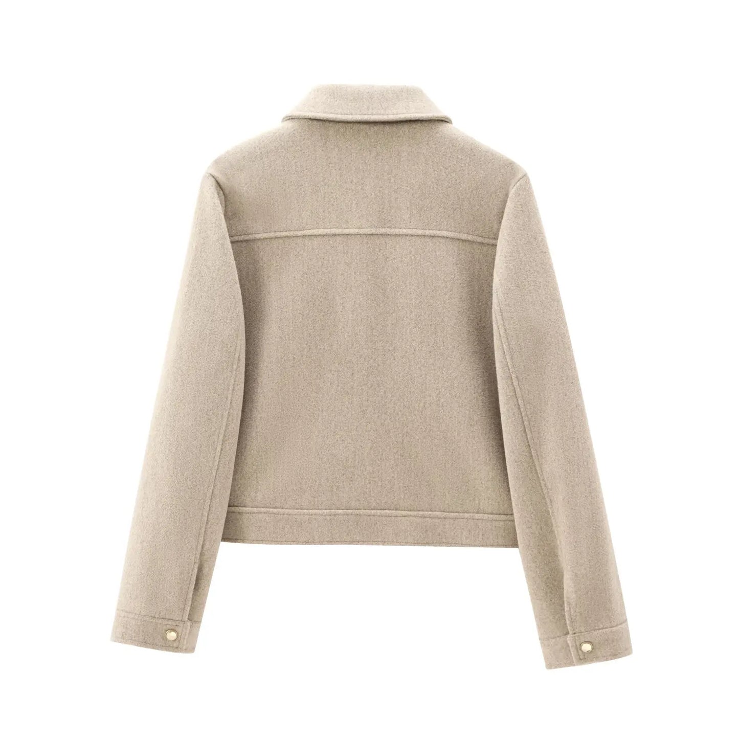 Leonie | Women's Cropped Zip Up Bomber Jacket